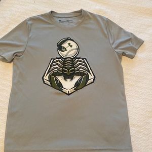 UA, boys size small, GUC, baseball shirt